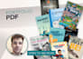 design any book expertly for print PDF and ebook with cover
